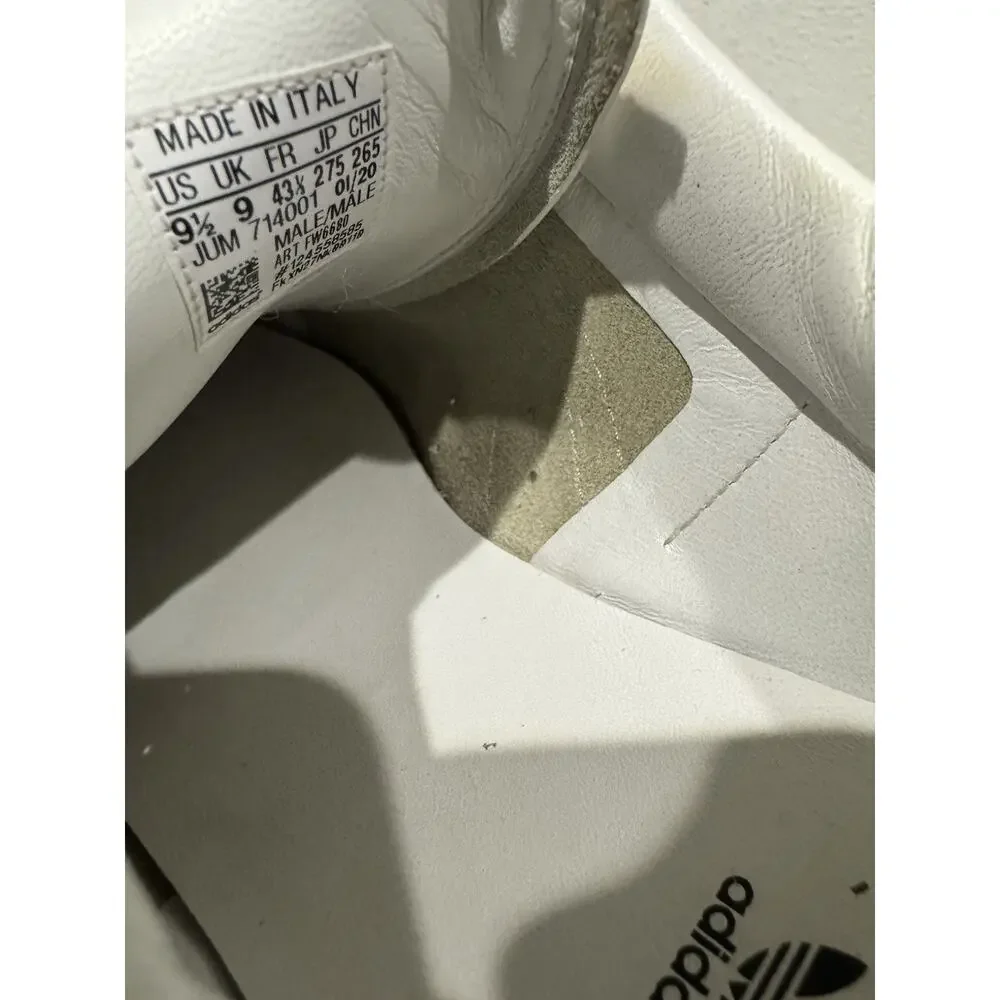 Adidas Superstar x PRADA White Black Men’s Size 9.5 Sneakers